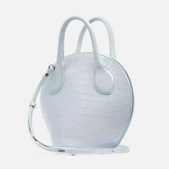 NWT Rebecca Minkoff Blue Dome Satchel Bag - Picture 2 of 7